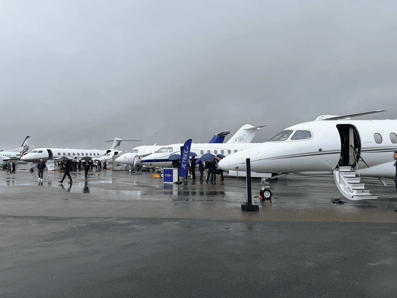 Air Charter Expo - photo taken on apron 2026